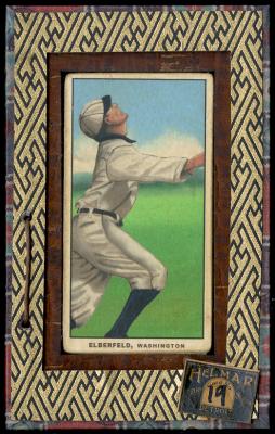 Picture, Helmar Brewing, T206-Helmar Card # 19, Kid Elberfeld, Looking Up, Washington Senators